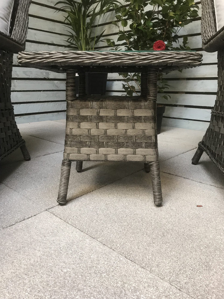 Signature Weave - Rattan Grey Five Piece Lounge Set in Grey | Mia | Mia0102