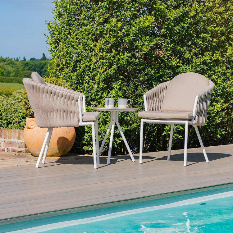 Homeflair - Marina Rope Weave Bistro Set