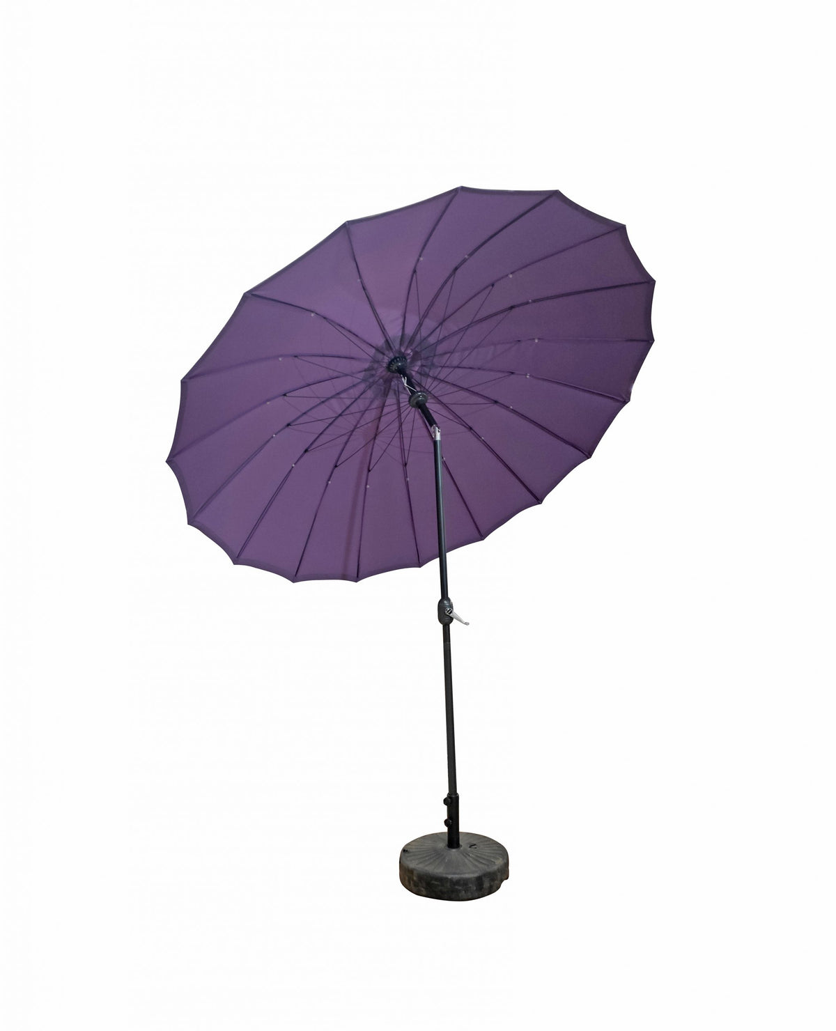2.7m Purple Shanghai Garden Table Parasol