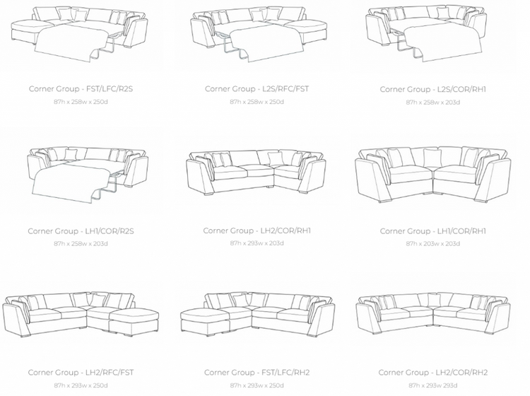 Phoenix Fabric Sofa Collection | Buoyant Upholstery