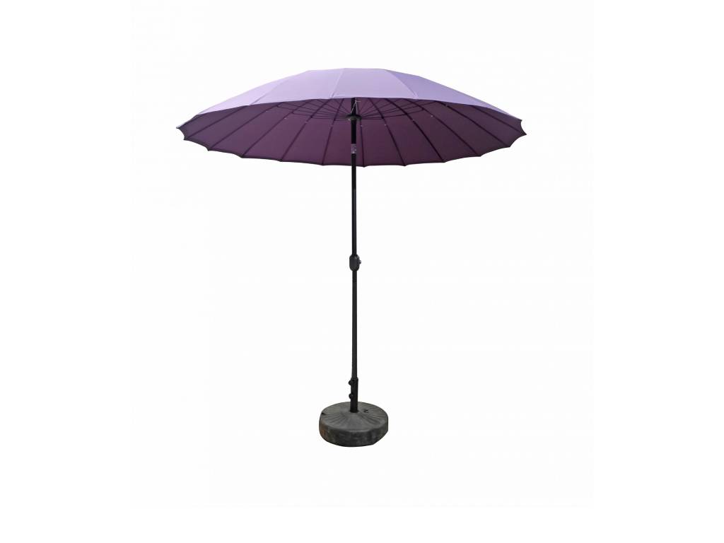 2.7m Purple Shanghai Garden Table Parasol
