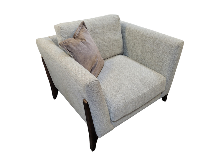 Ren Ex-Display Fabric 3 Seater Sofa + Chair
