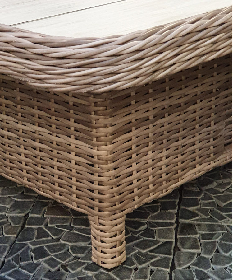 Signature Weave - Rattan Corner Dining Set with Lift Table | Sarah | Sara0260