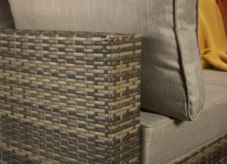 Signature Weave - Savannah Rattan Corner Sofa Set in 8mm Brown Weave | Sava0094