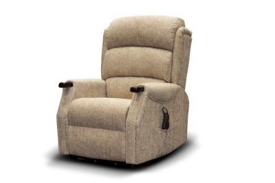 Fabric Beige Lift and Rise Chair
