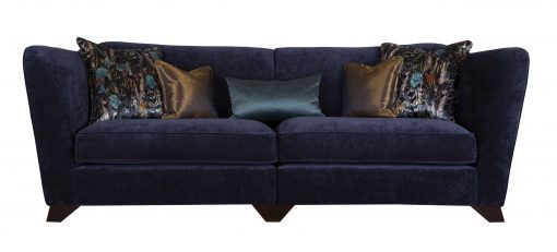 Fabric 4 Seater Sofa | Azure