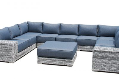 Rattan grey Luxury Sofa