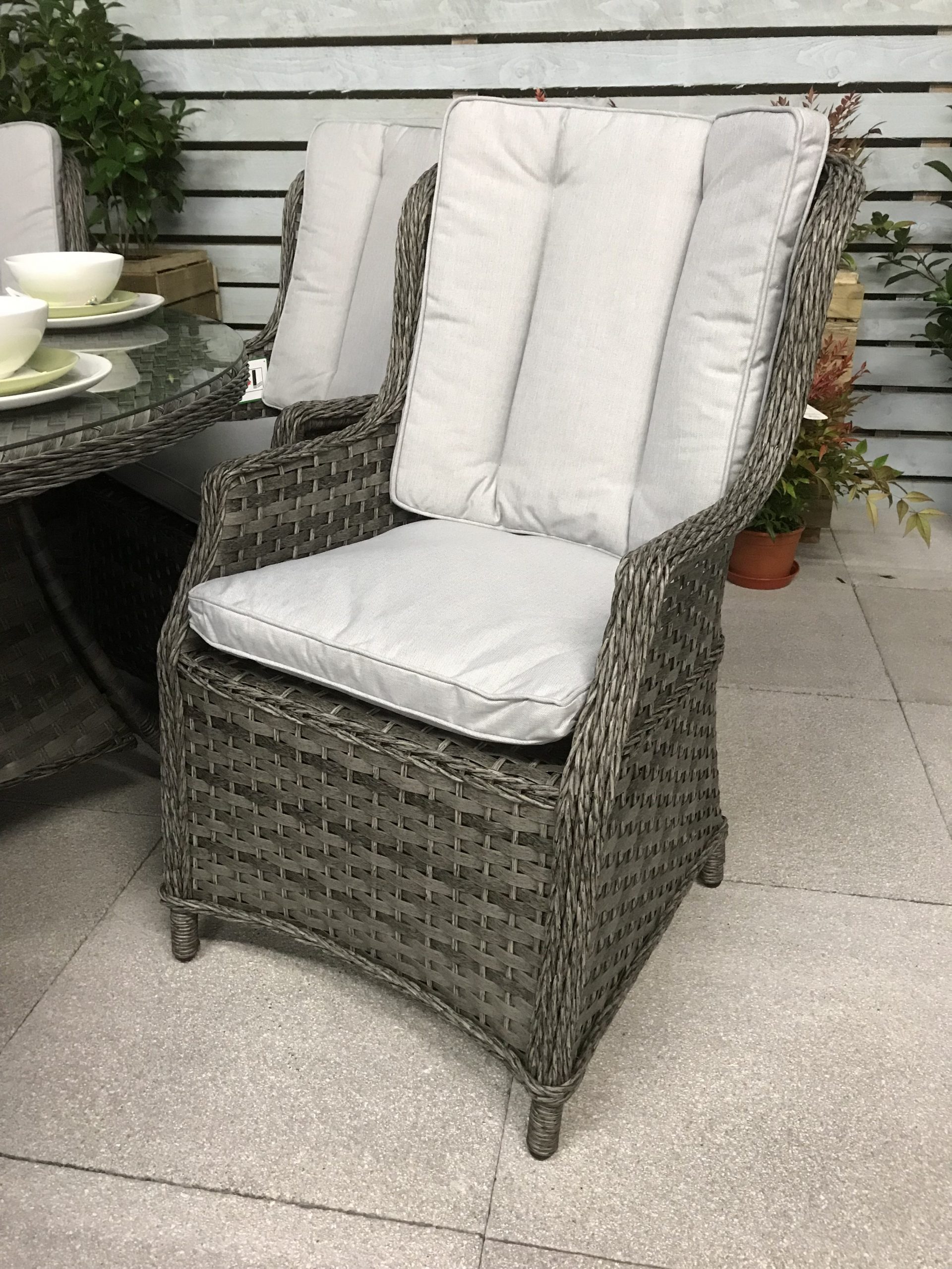 Victoria Rattan Dining chair