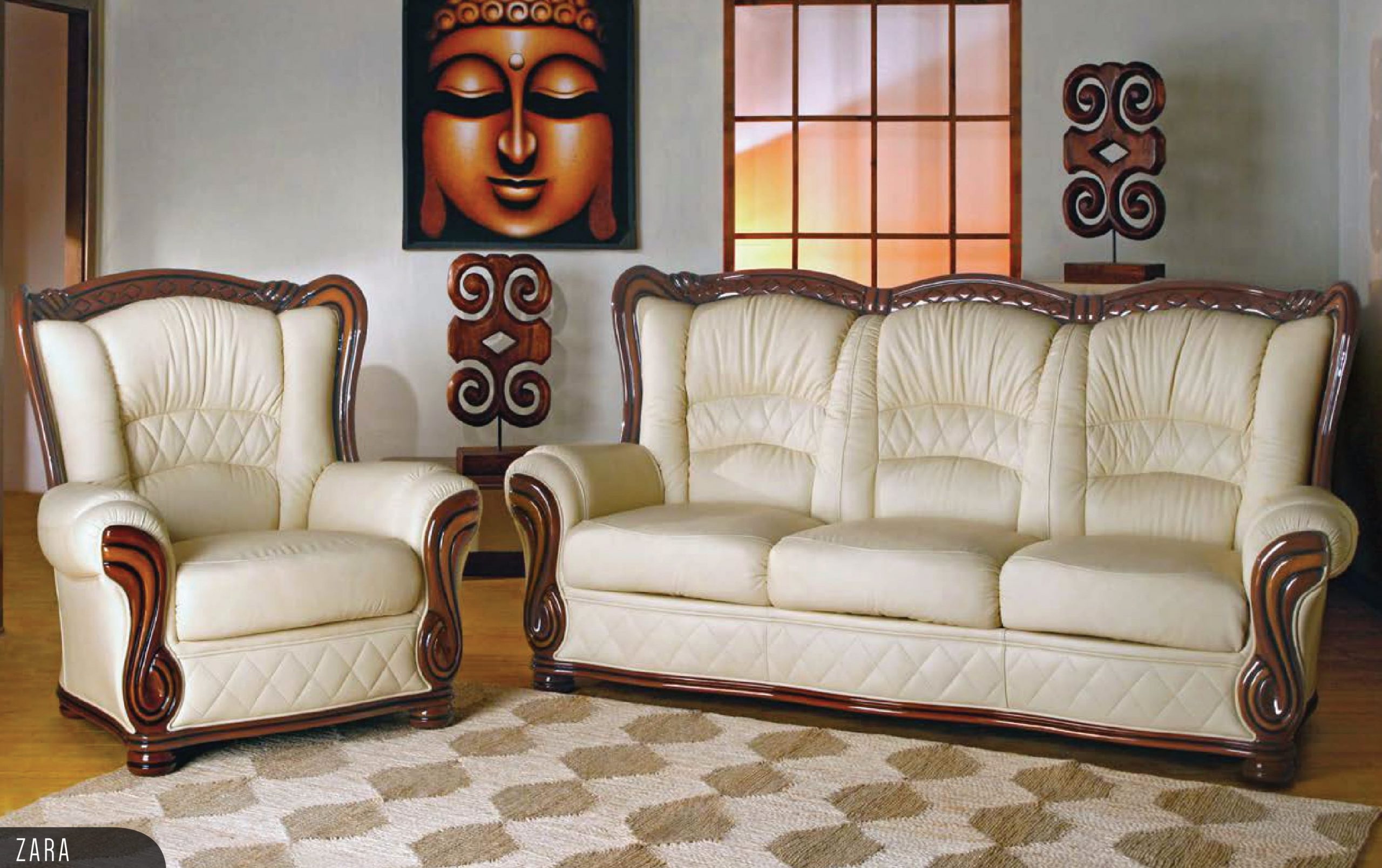 ZARA Leather Sofa Collection | Home Flair