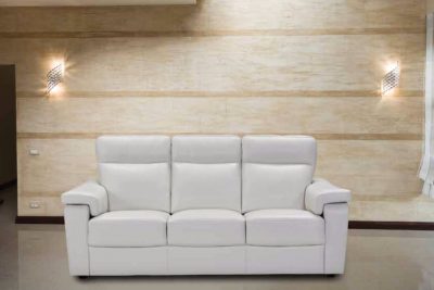 PEPINO Leather Seater Sofa