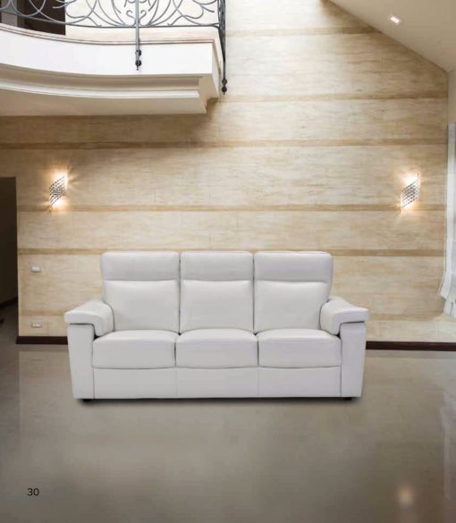 PEPINO Leather Seater Sofa