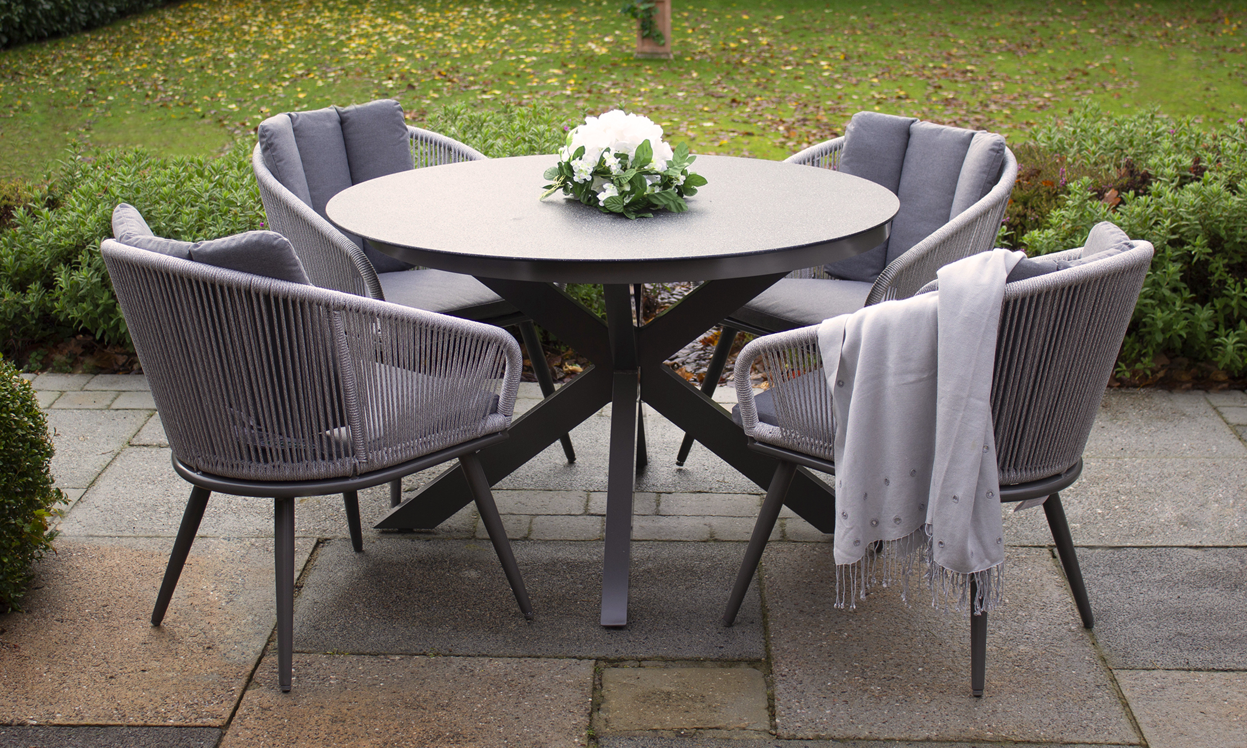 Aspen Four Seater Chair Dining Set