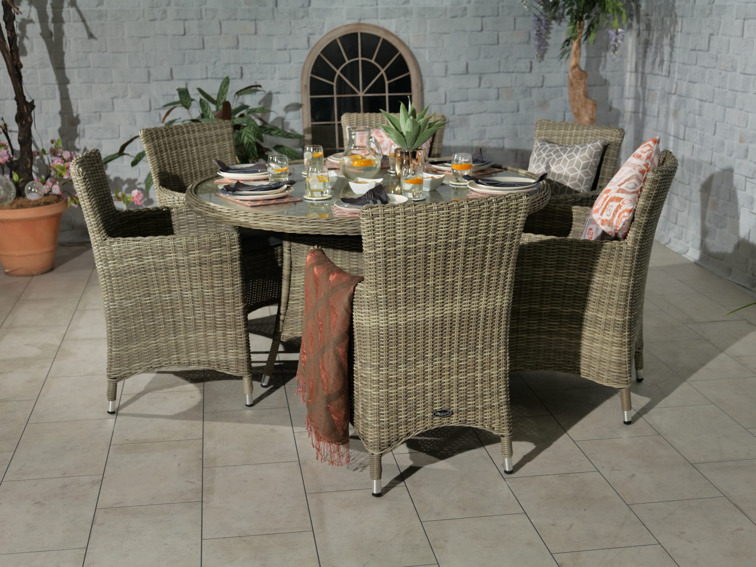 Wentworth 6 Seater Dining Set