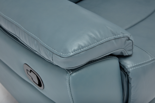 Sienna Manual Recliner Leather Sofa Collection | Exclusive - Image 4