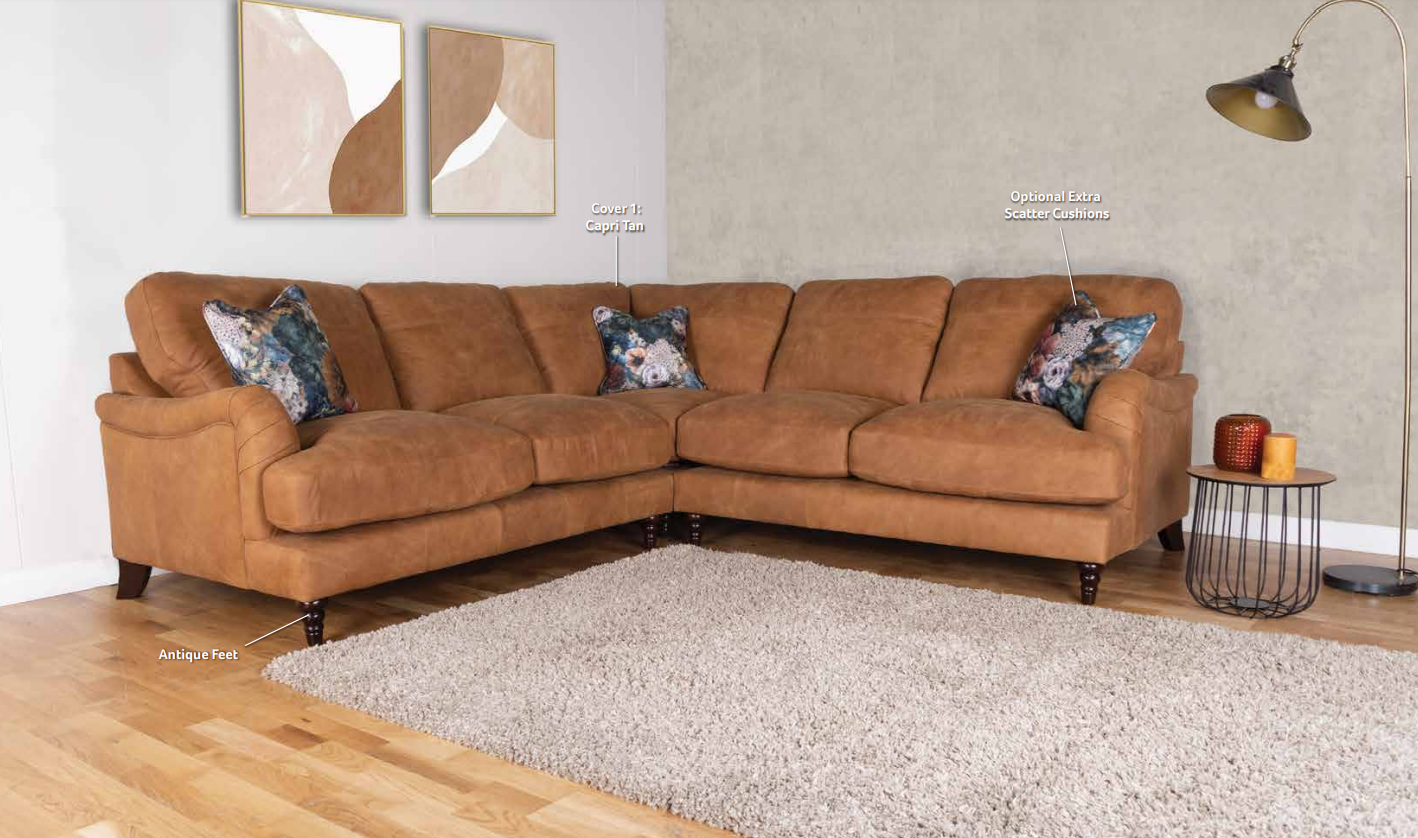 Beatrix Leather Sofa