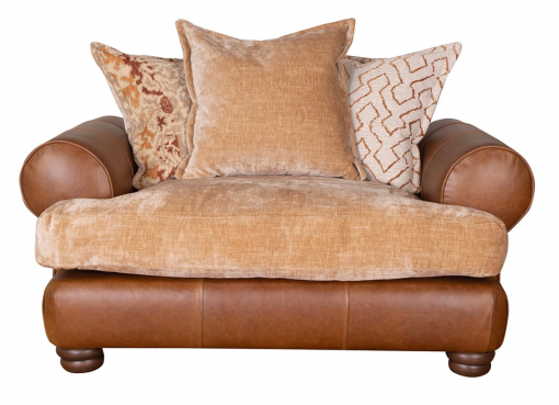 Horatio Mix Fabric & Leather Sofa Collection | Buoyant Upholstery - Image 2