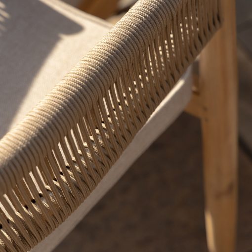 Homeflair - Porto Rope Weave Dining Set - Image 8