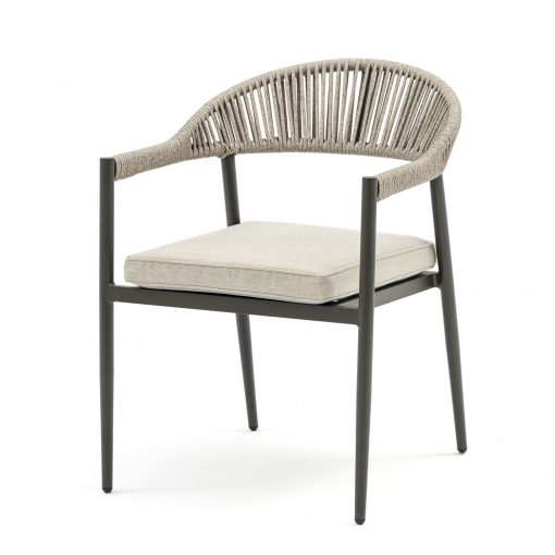 Homeflair - Roma Rope Weave Dining Set - Image 2