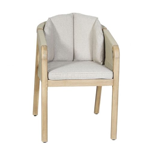 Homeflair - Martinique Rope Weave Dining Set - Image 6