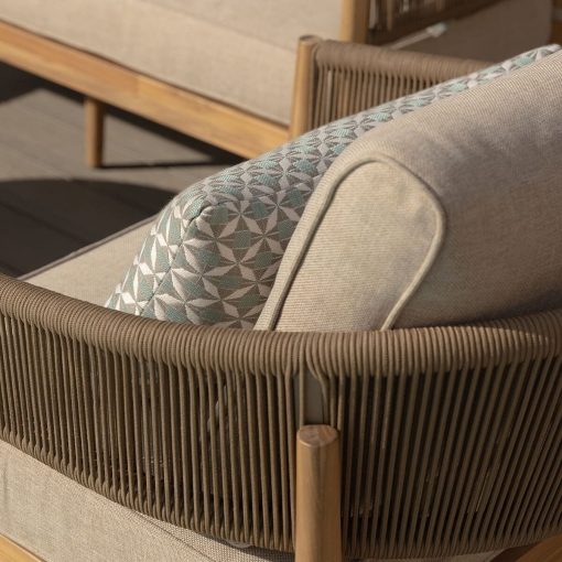 Homeflair - Porto Rope Weave 2 Seat Sofa Set - Image 13
