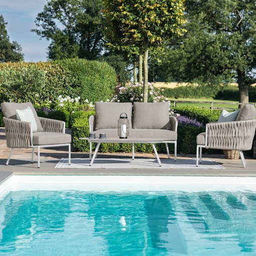 Homeflair - Marina 2 Seat Rope Weave Sofa Set - Image 3
