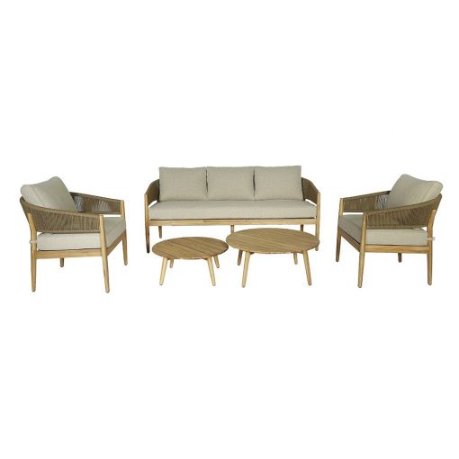 Homeflair - Porto Rope Weave 2 Seat Sofa Set - Image 12
