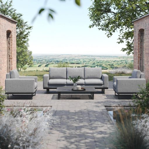 Homeflair - Outdoor Fabric Ethos Sofa Set - Image 7