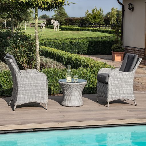 Homeflair - Ascot Rattan Bistro Set - Image 7