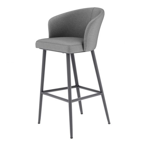 Homeflair - Outdoor Fabric Zen Bar Stool - Image 2