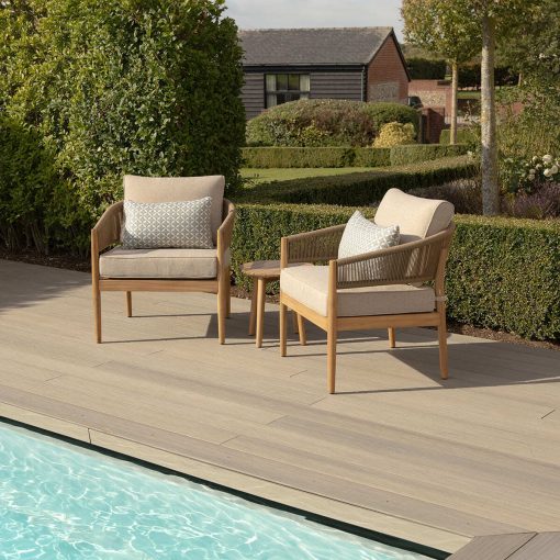 Homeflair - Porto Rope Weave Lounge Set - Image 19