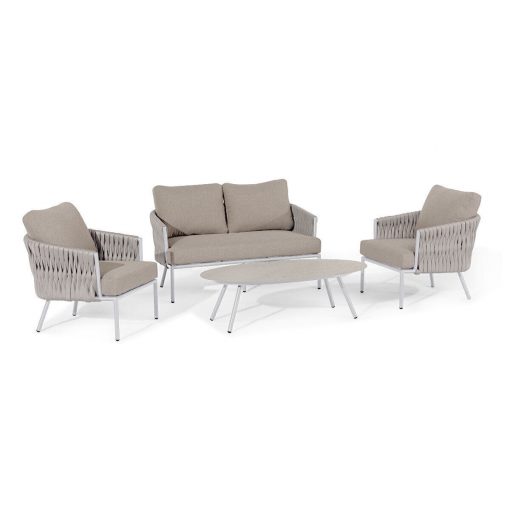 Homeflair - Marina 2 Seat Rope Weave Sofa Set - Image 2