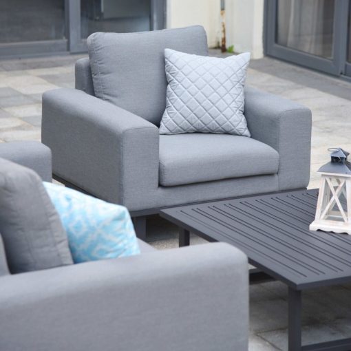 Homeflair - Outdoor Fabric Ethos Sofa Set - Image 8