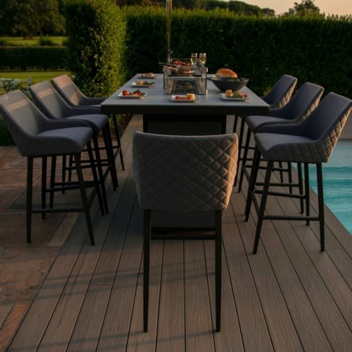 Homeflair - Outdoor Fabric Regal Bar Set - Image 6