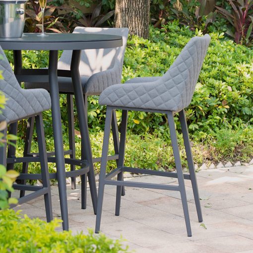 Homeflair - Outdoor Fabric Regal Bar Stool - Image 10