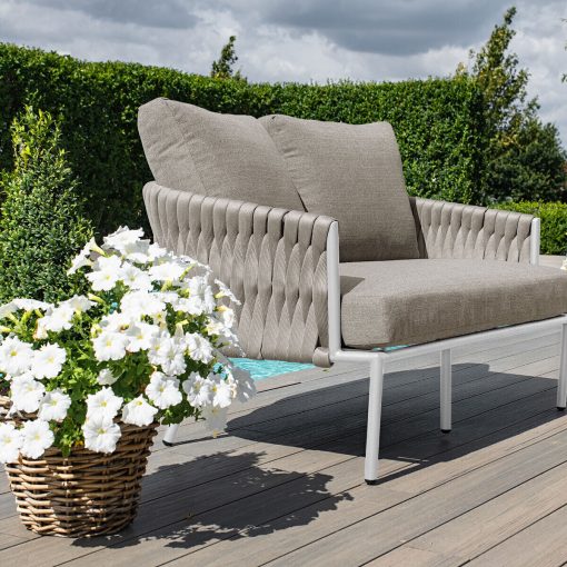 Homeflair - Marina 2 Seat Rope Weave Sofa Set - Image 4