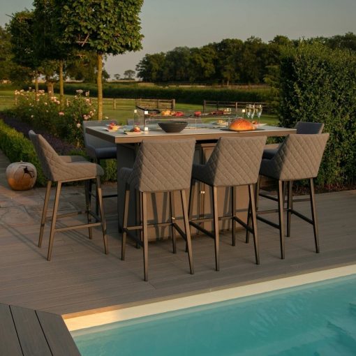 Homeflair - Outdoor Fabric Regal Bar Set - Image 11