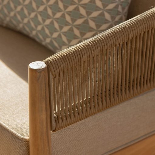 Homeflair - Porto Rope Weave Lounge Set - Image 21