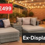 Ex-Display Harper Brown Modular Rattan Set | EXHARP