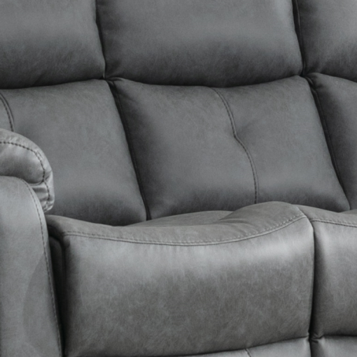 Belair Fabric Manual Recliner Sofa Collection | Exclusive - Image 7