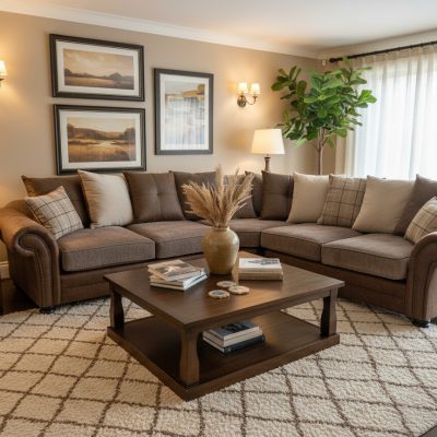 Ex-Display Marshal brown Corner Designer