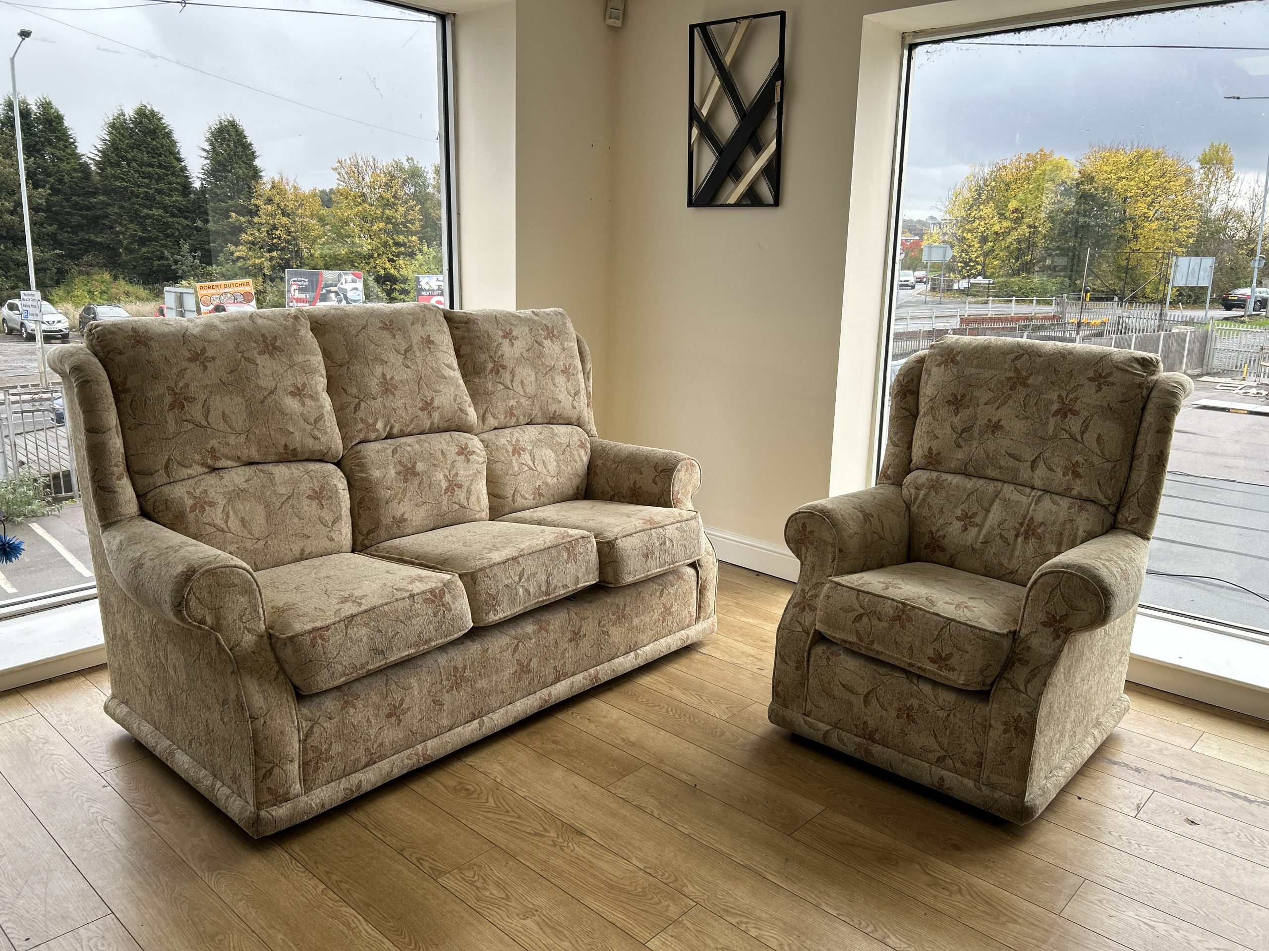 Ex-Display Buoyant 3 Seater Sofa + Chair - Image 5