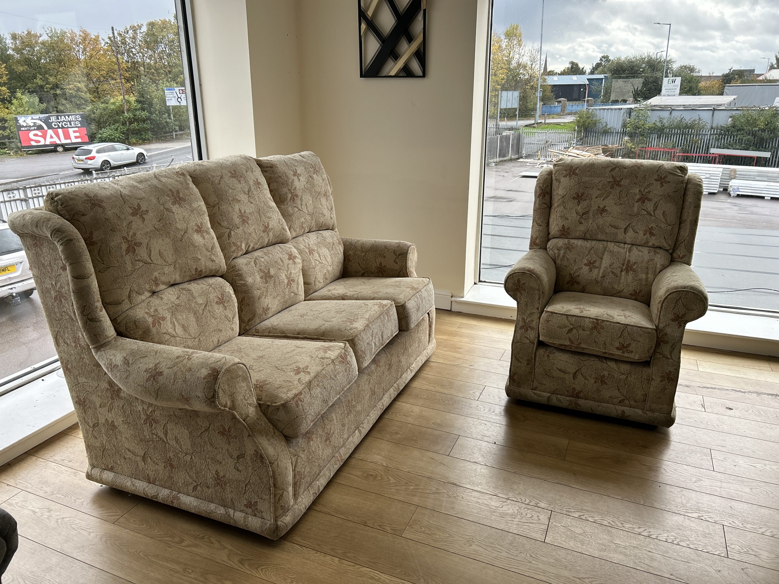 Ex-Display Buoyant 3 Seater Sofa + Chair - Image 8